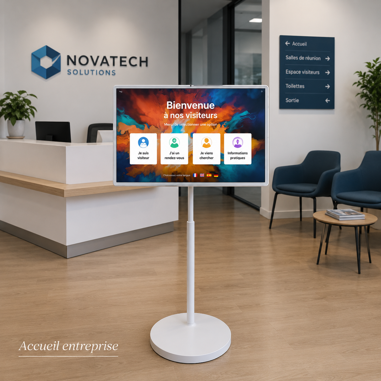 Accueil entreprise
