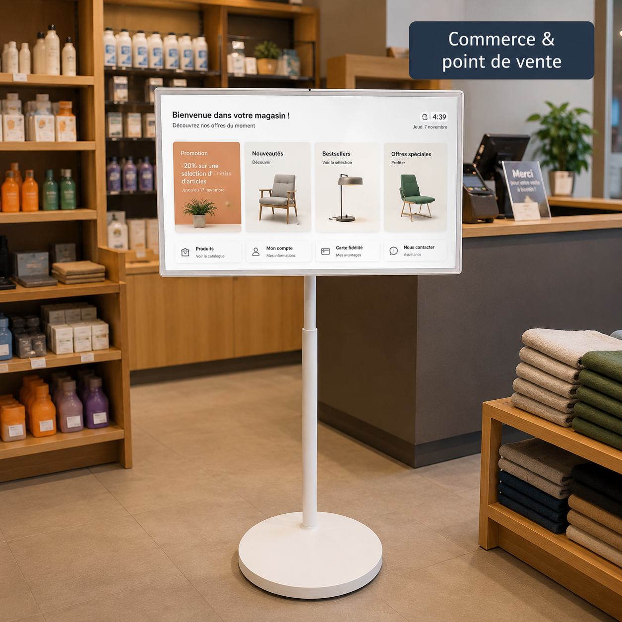 Commerce & point de vente